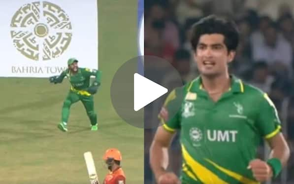 [Watch] Naseem Shah, Rizwan Team Up To Get Babar Azam’s Teammate In Champions Cup